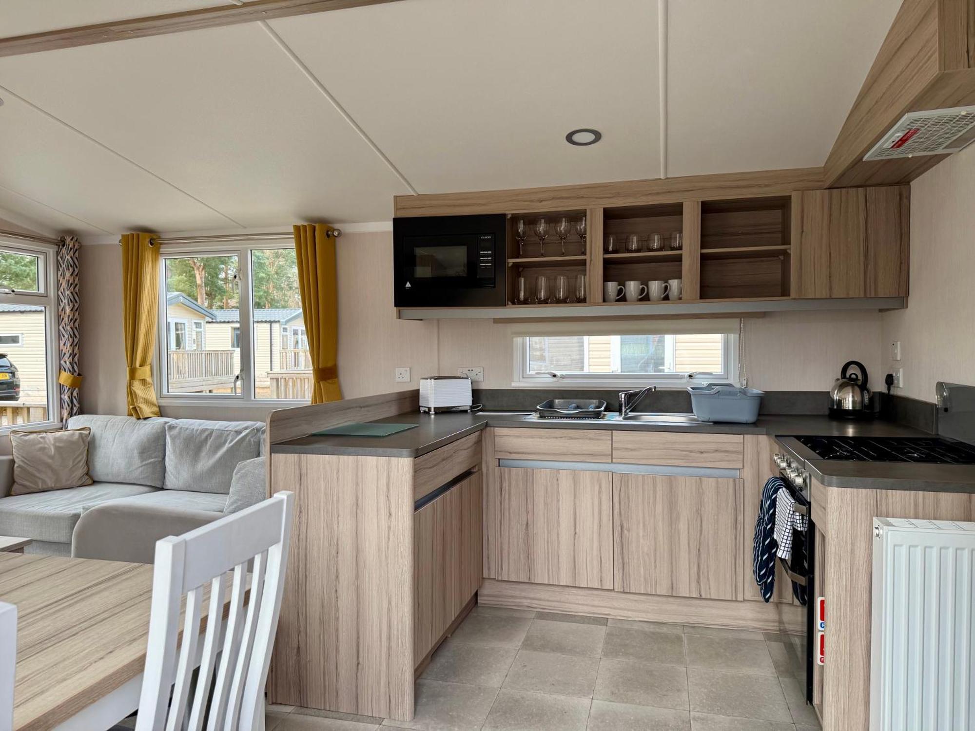 The Trout Van - Beautiful, Luxury Static Caravan Aberlour Ngoại thất bức ảnh